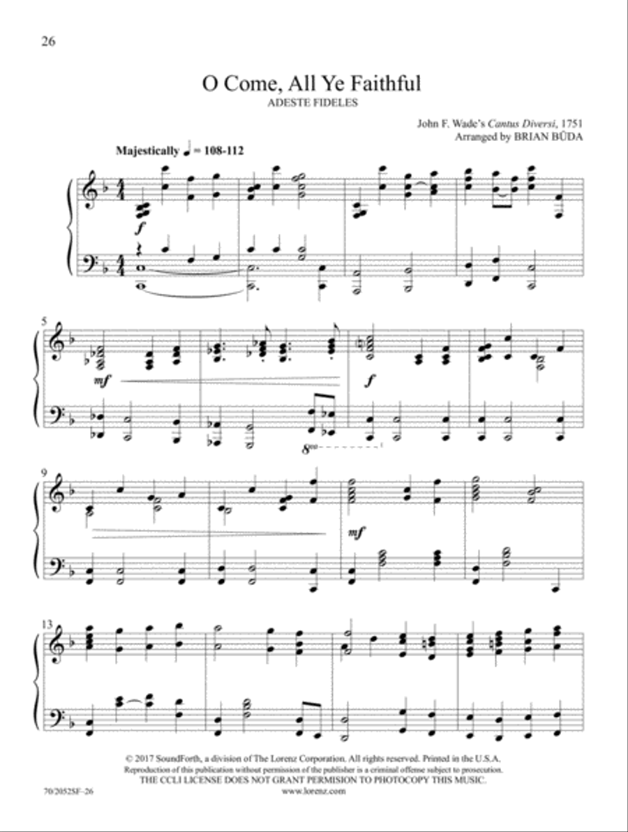 The Day of Celebration Piano Solo scores gallery preview page 11