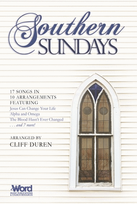 Book cover for Southern Sundays - Choral Book