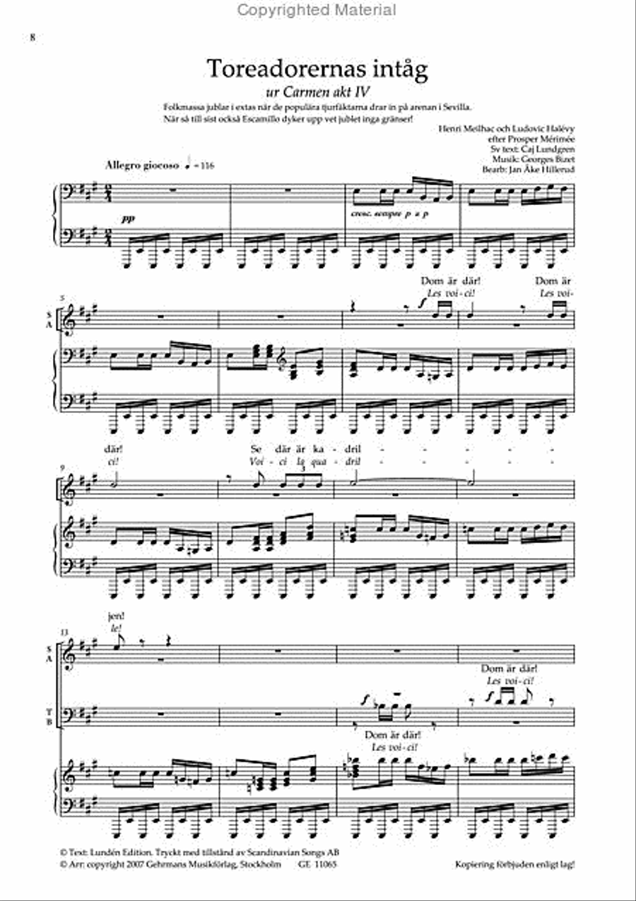 Operakorer 2 Operakorer 2 4-Part scores gallery preview page 4