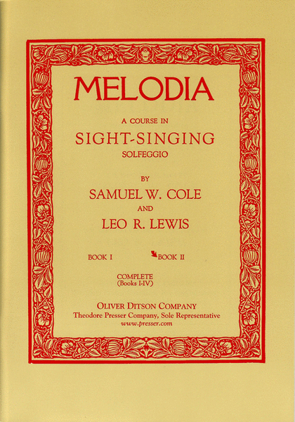 Melodia, Book 2