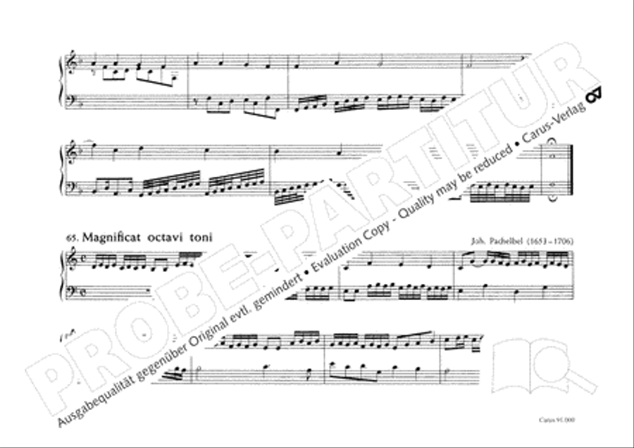 Orgelschule Orgelschule Organ scores gallery preview page 54