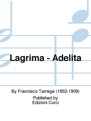 Book cover for Lagrima - Adelita