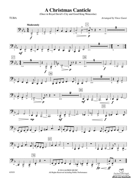 A Christmas Canticle: Tuba
