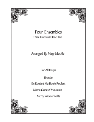 Book cover for Four Folksong Ensembles