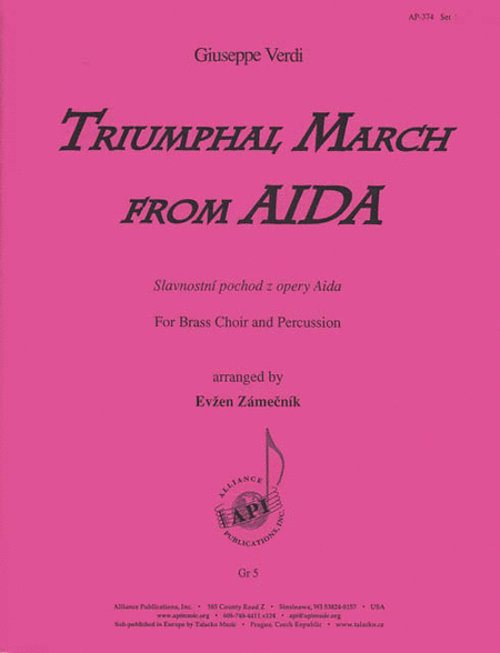 Triumphal March From Aida - Br Chr