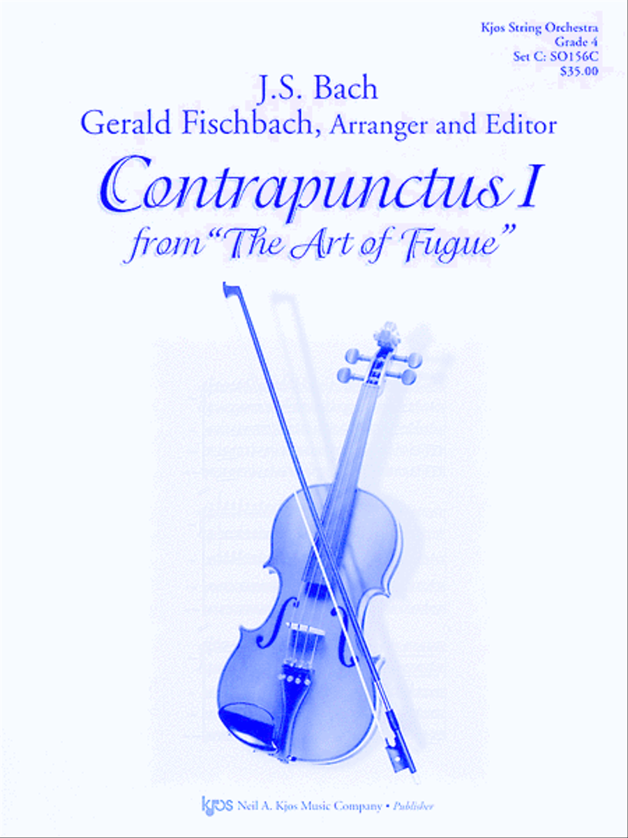 Contrapunctus I From The Art Of Fugue