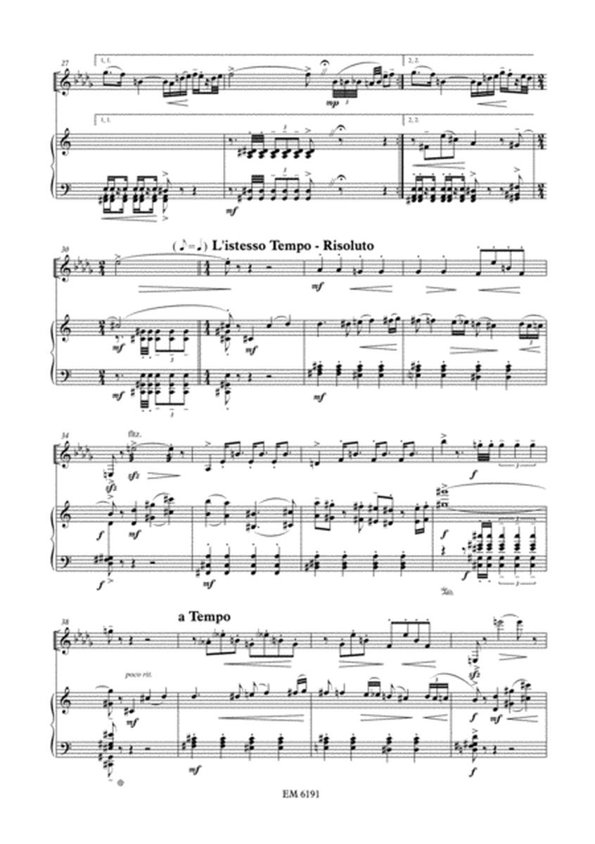 La Soledad for Bass Clarinet and Piano