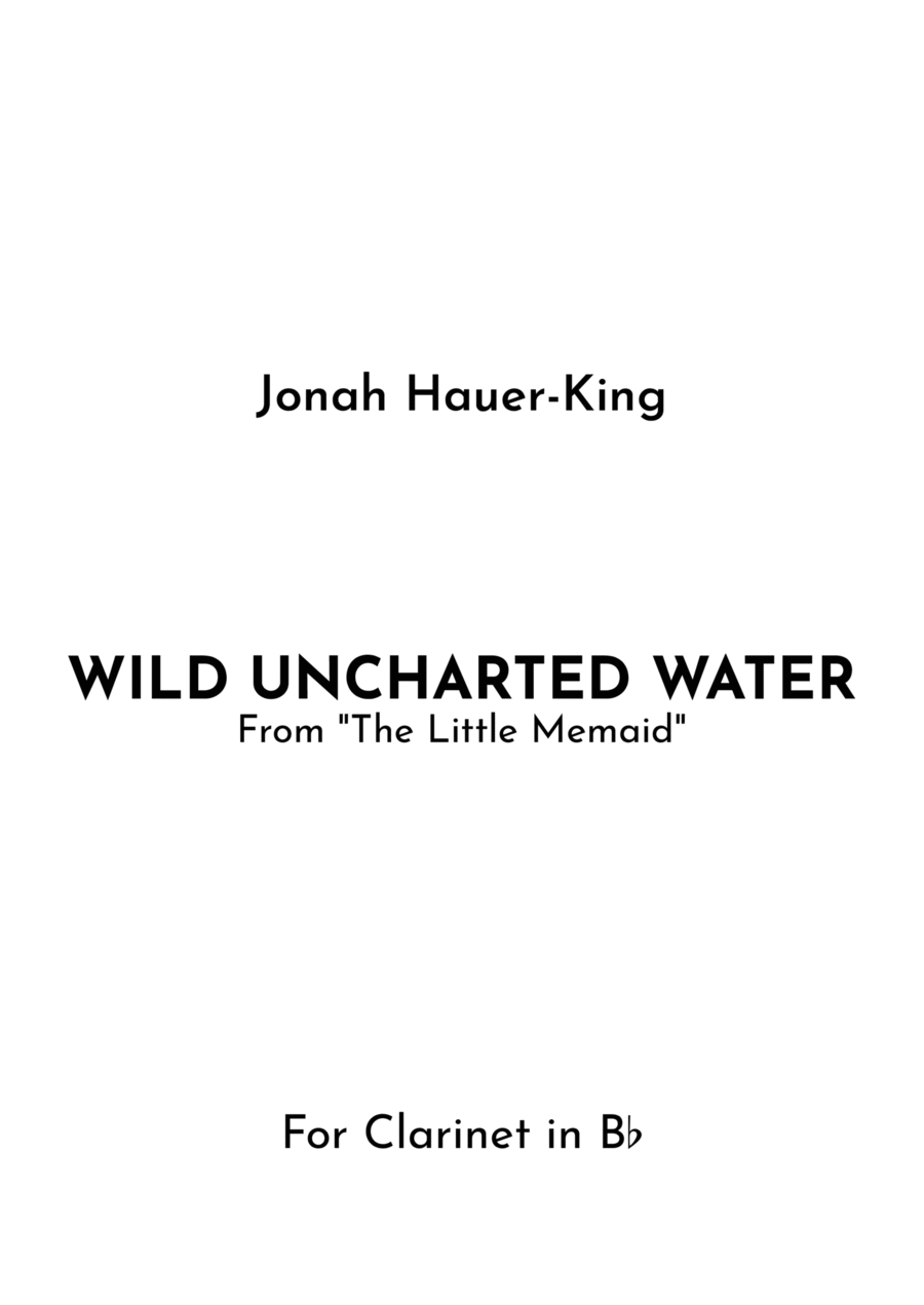Wild Uncharted Waters B-Flat Clarinet scores gallery preview page 1