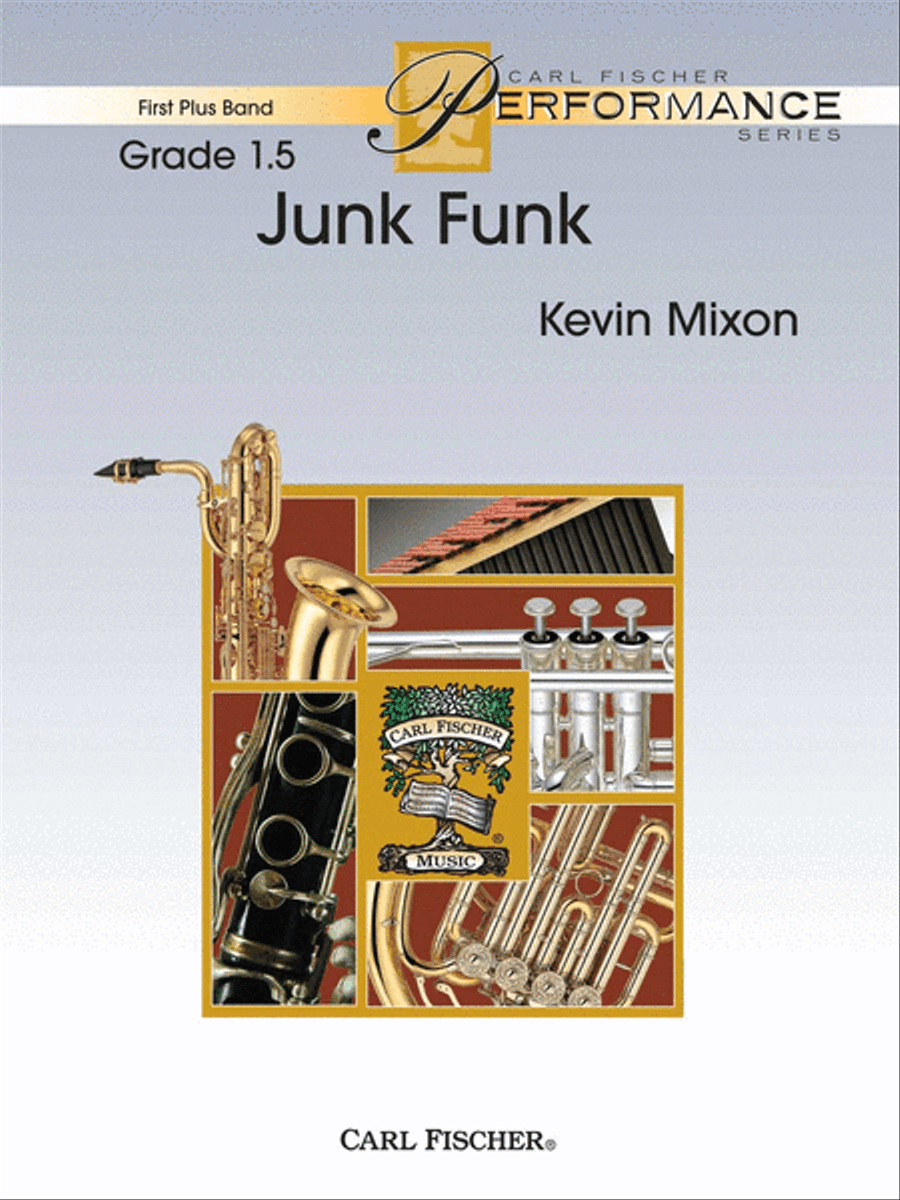 Junk Funk Concert Band scores gallery preview page 1