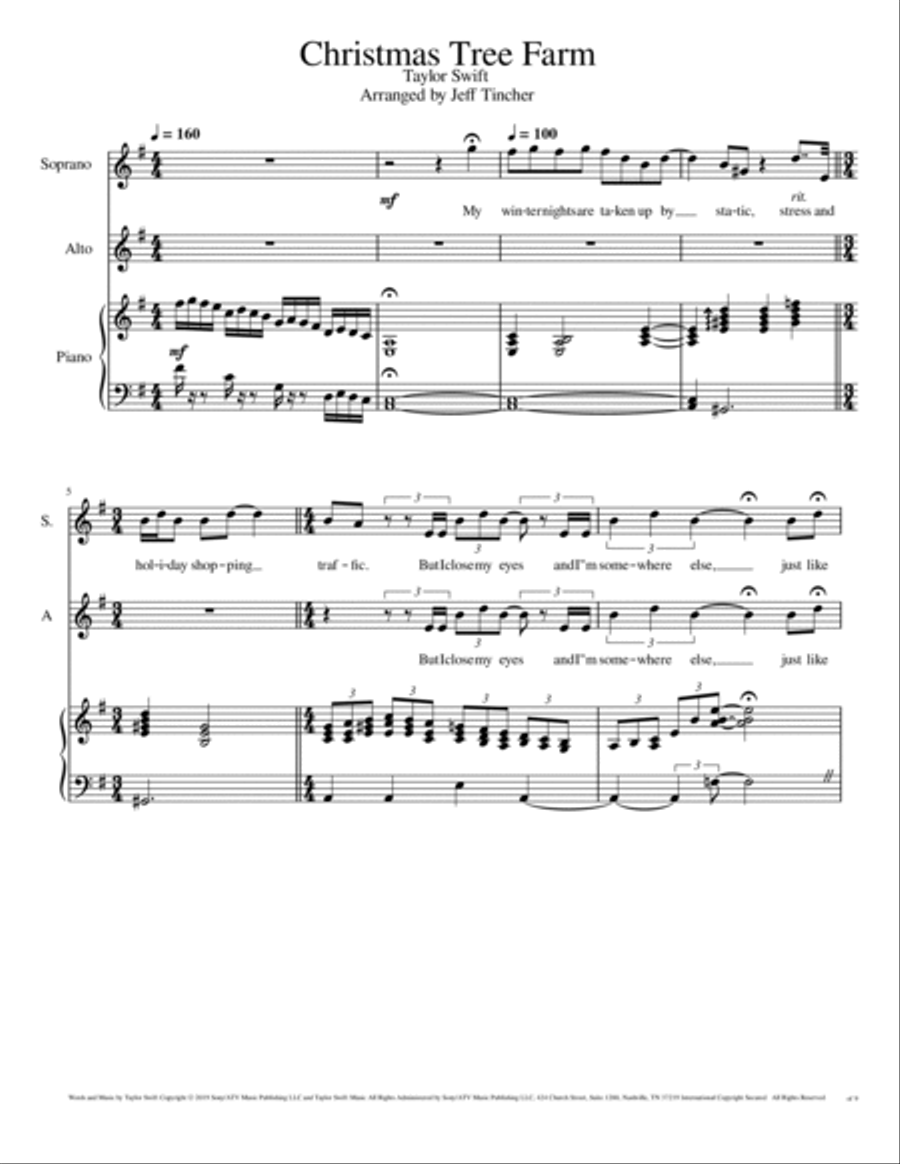 Christmas Tree Farm SA scores gallery preview page 2