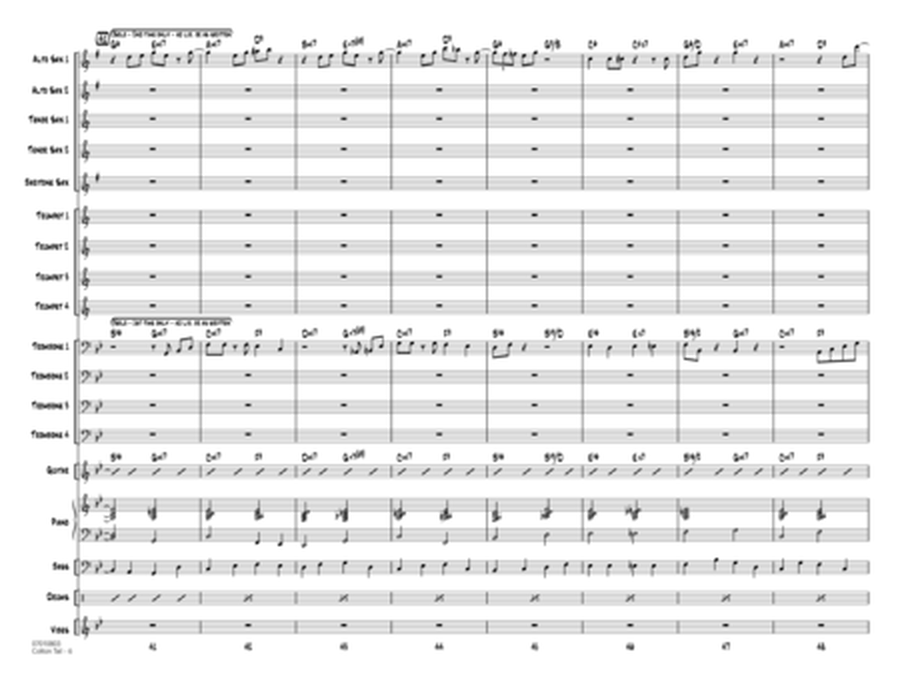Cotton Tail - Conductor Score (Full Score)