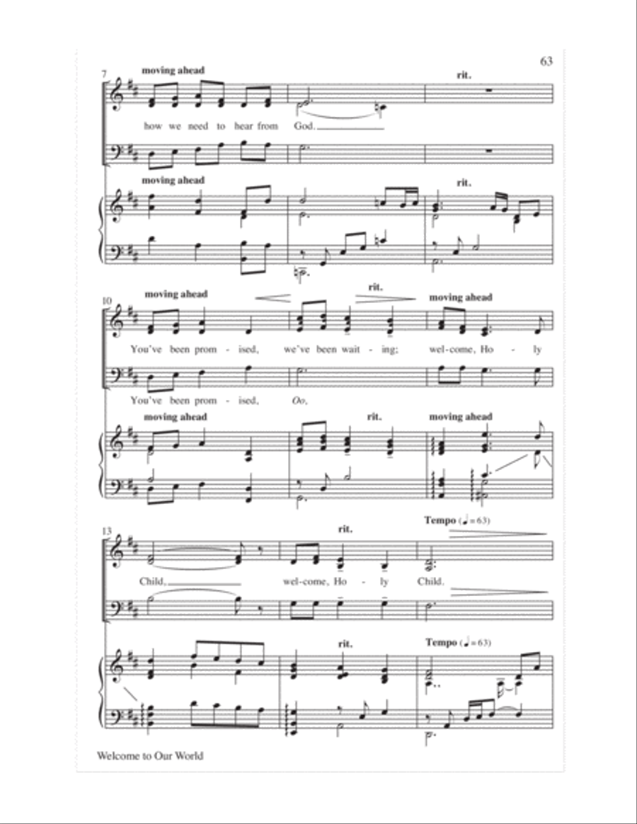 Easy Anthems, Vol. 3 Easy Anthems, Vol. 3 3-Part scores gallery preview page 66