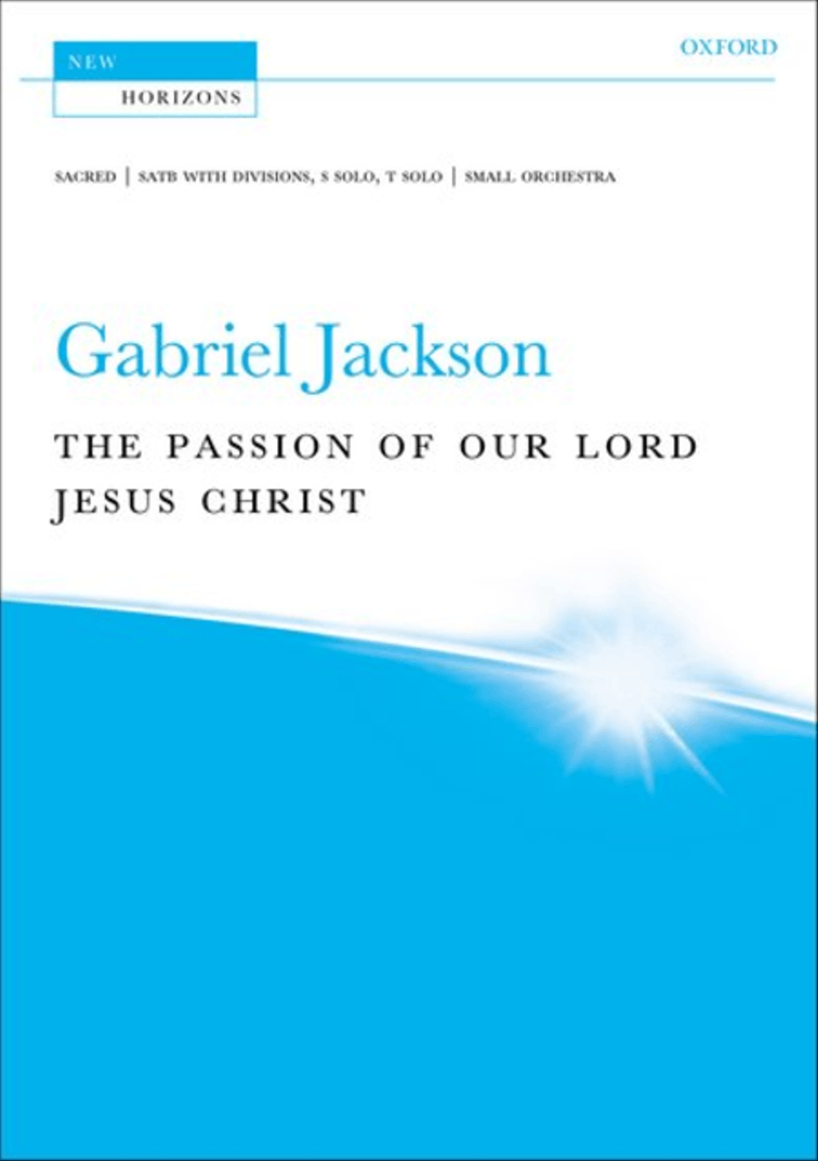 The Passion of our Lord Jesus Christ 4-Part scores gallery preview page 1