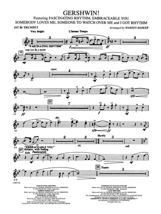 Gershwin! (Medley): 1st B-flat Trumpet