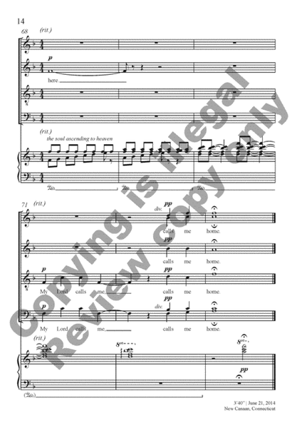 Steal Away from Gospel Songs (Piano/Choral Score) image number null