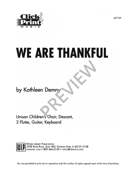 We Are Thankful image number null