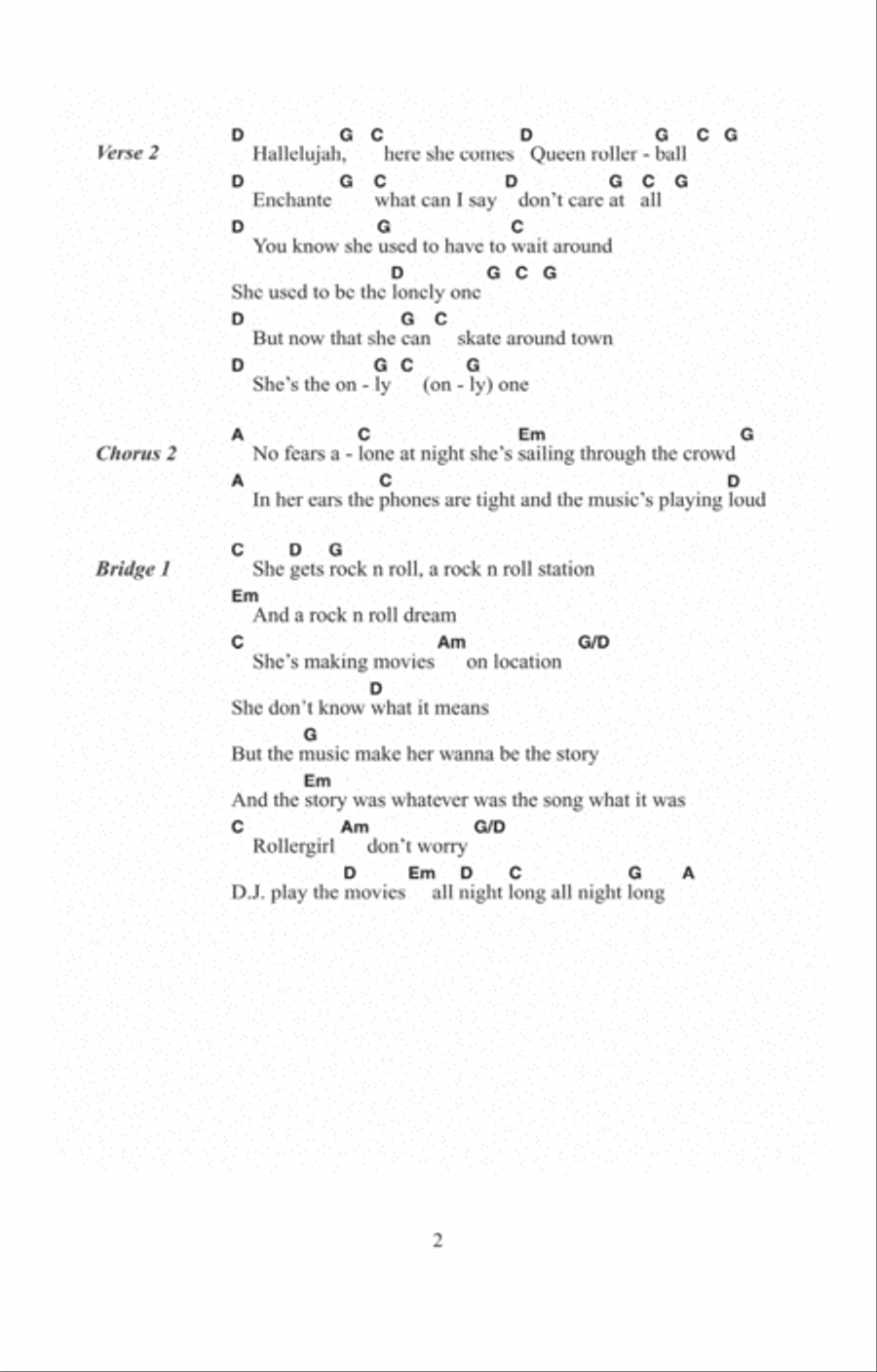Skateaway Skateaway Acoustic Guitar scores gallery preview page 2