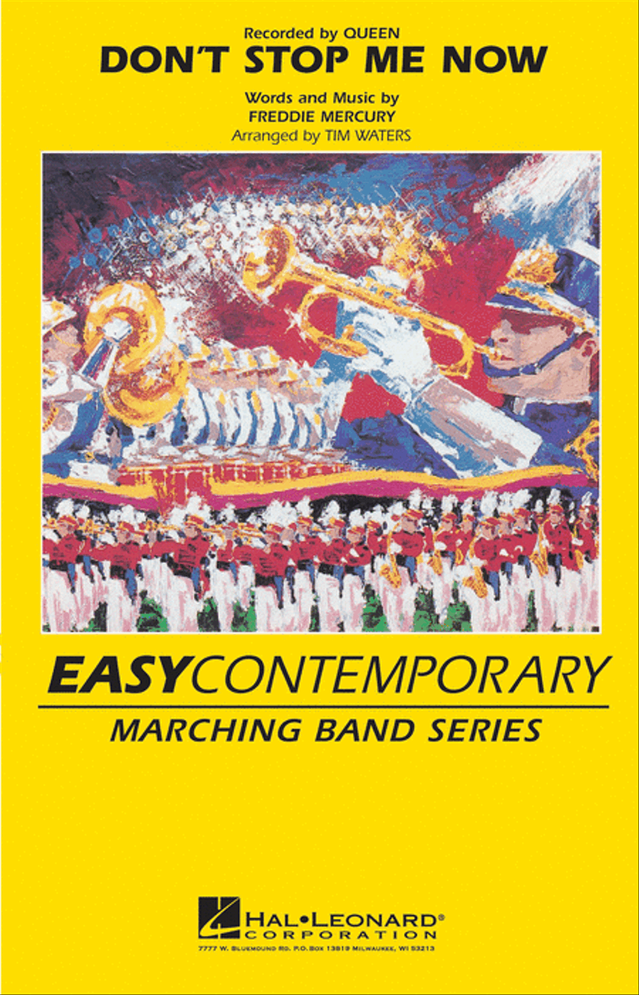 Don't Stop Me Now Marching Band scores gallery preview page 1