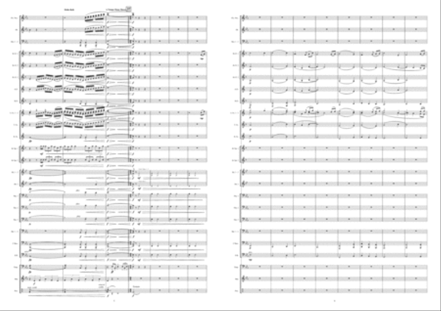 Norwegian Overture Concert Band scores gallery preview page 5