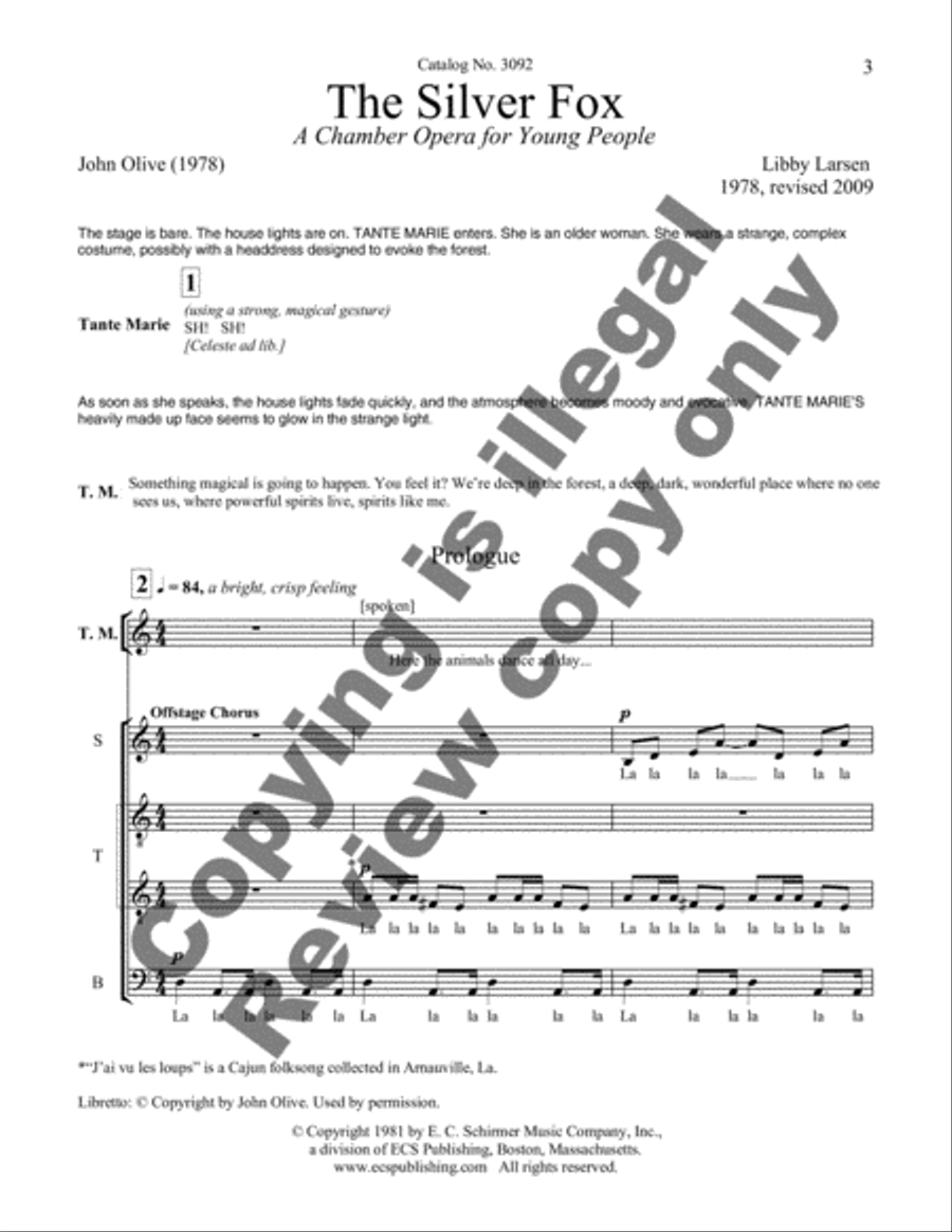 The Silver Fox Choir scores gallery preview page 3
