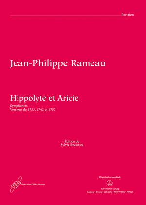Book cover for Hippolyte et Aricie RCT 43
