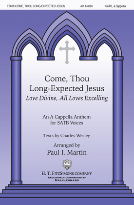 Book cover for Come, Thou Long-expected Jesus/love Divine, All Love's Excelling