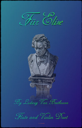 Book cover for Für Elise, Flute and Violin Duet