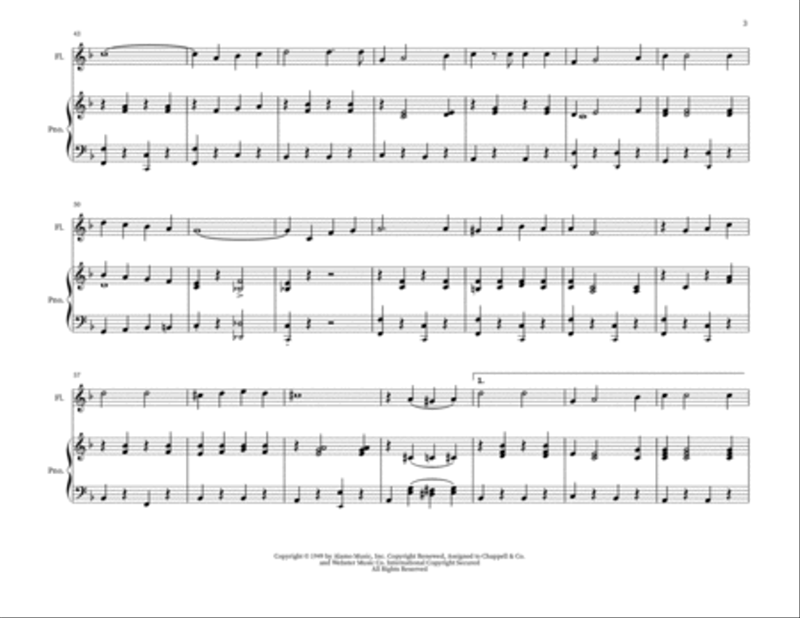 The Merry Christmas Polka Woodwind Duet scores gallery preview page 3