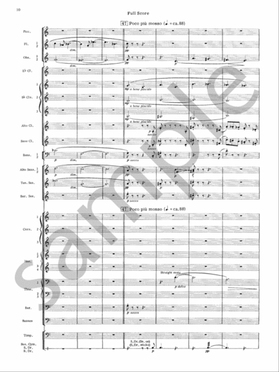 O Cool Is the Valley Concert Band scores gallery preview page 12