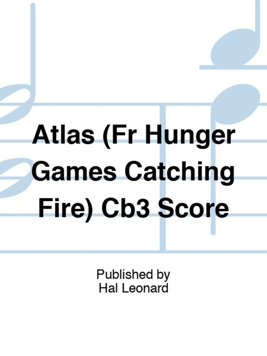 Atlas (Fr Hunger Games Catching Fire) Cb3 Score