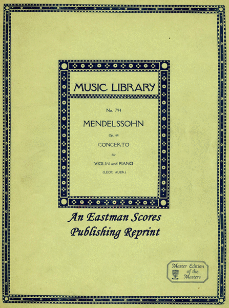 Concerto in e minor, Op. 64