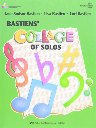 Book cover for Bastiens' Collage Of Solos, Book 4