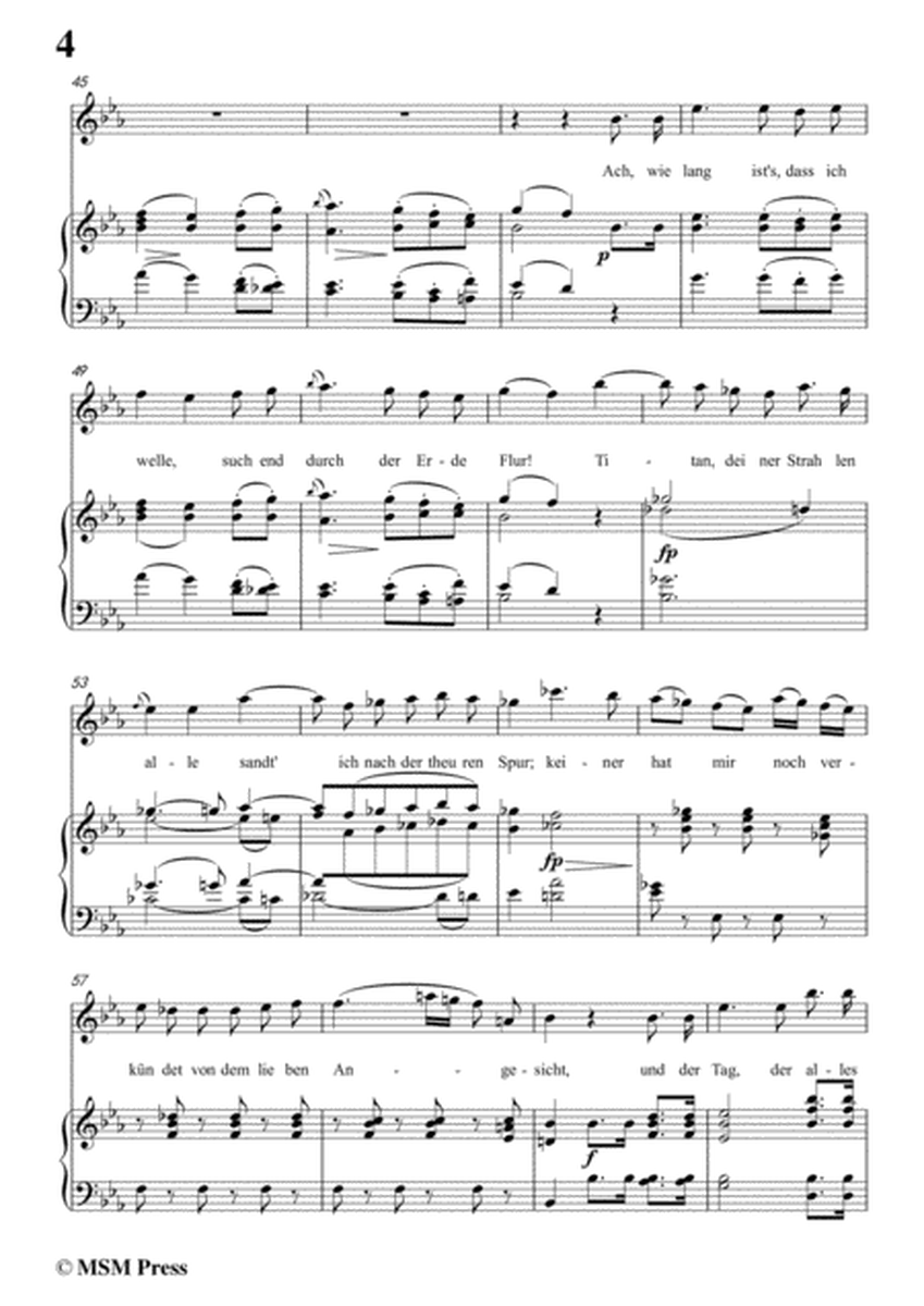 Schubert-Klage der Ceres,in C Major,for Voice&Piano image number null