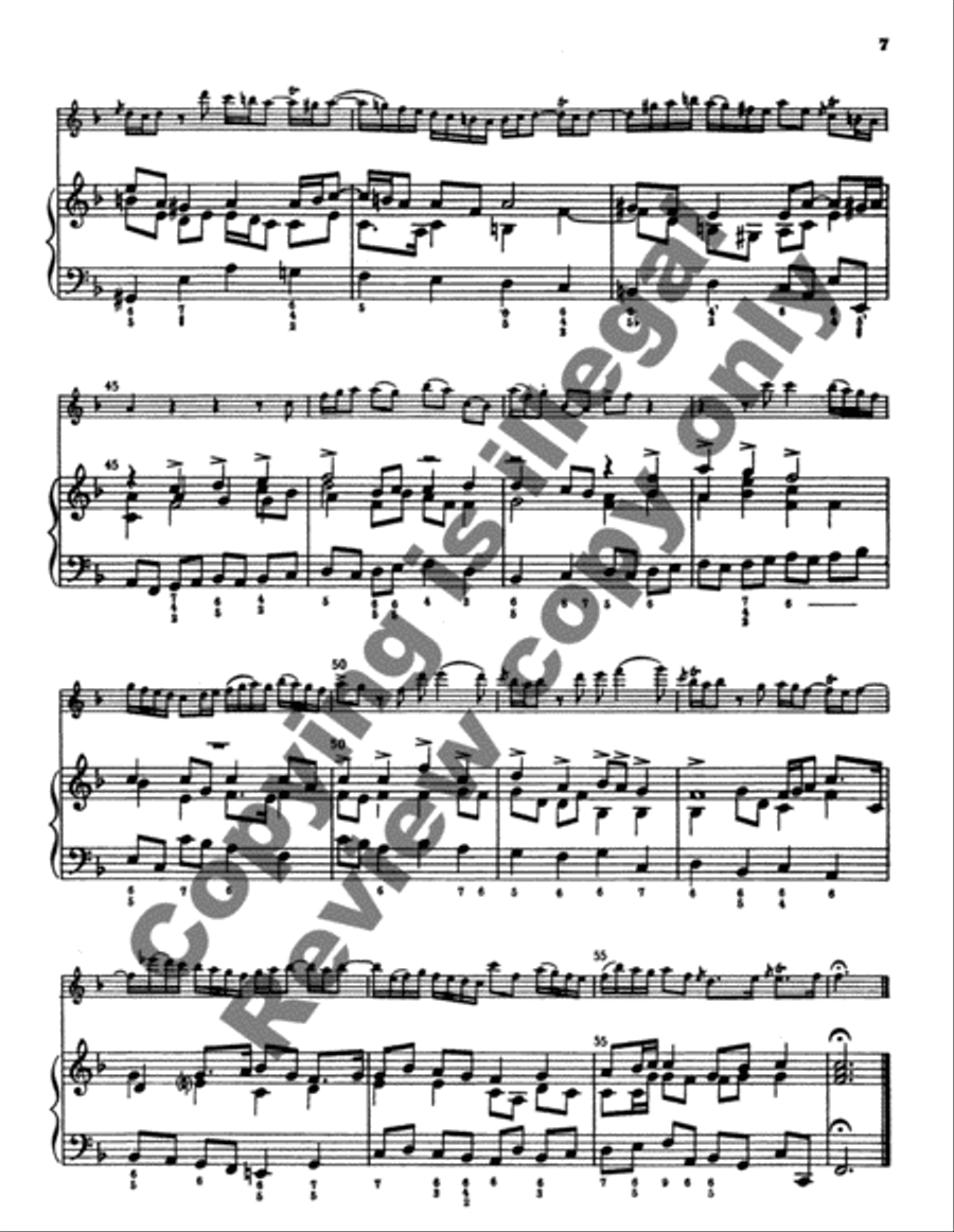 Bist du bei mir & Wachet auf Recorder scores gallery preview page 8