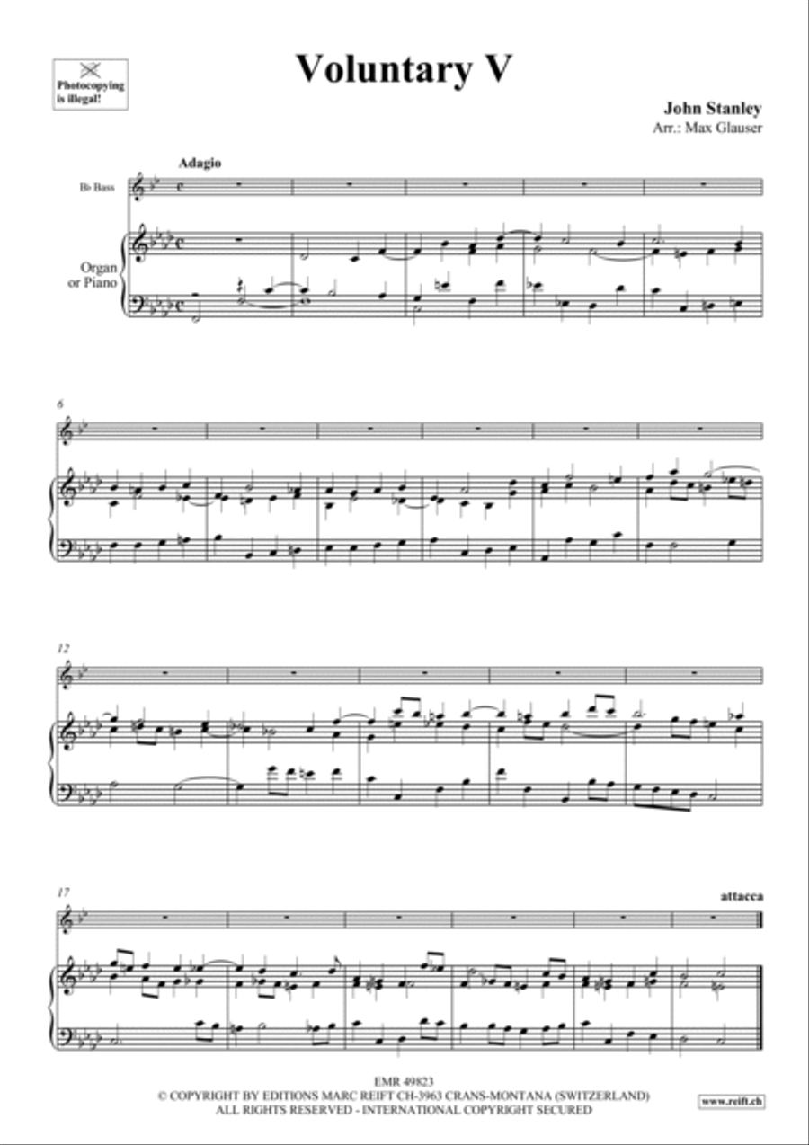 Voluntary V Piano Accompaniment scores gallery preview page 3