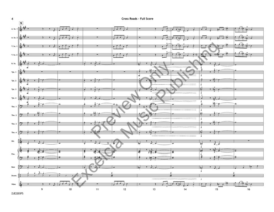 Cross Roads Jazz Ensemble scores gallery preview page 3