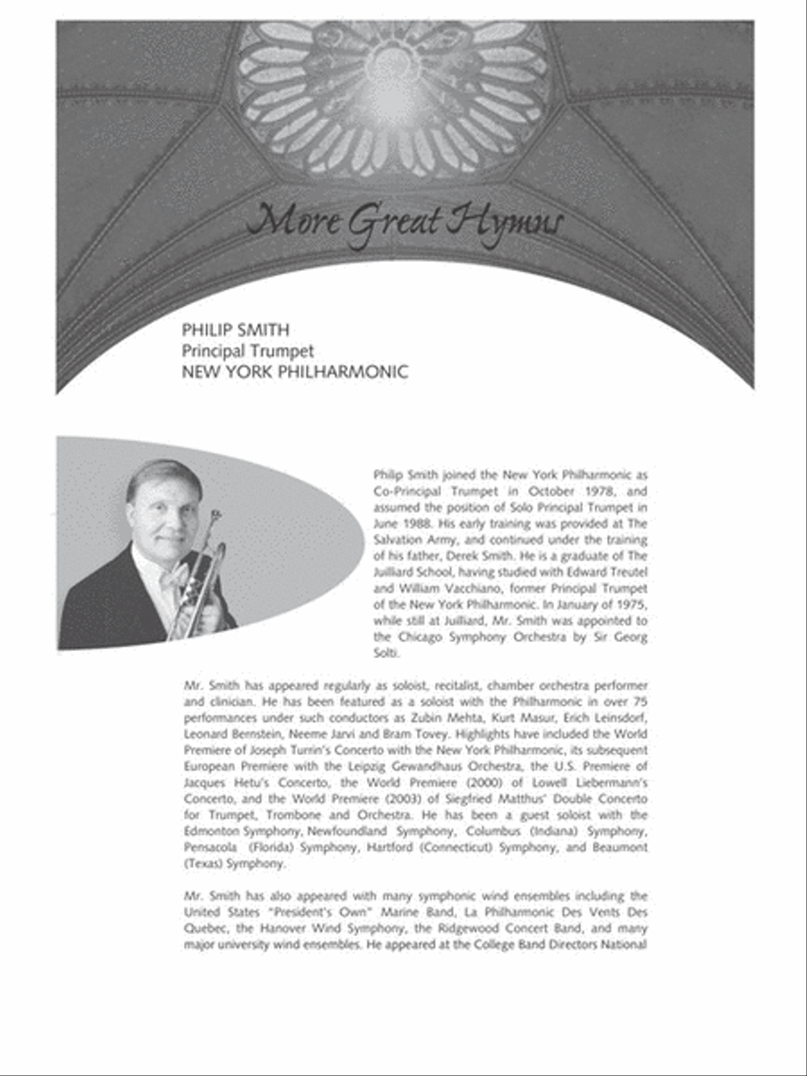 More Great Hymns More Great Hymns B-Flat Trumpet scores gallery preview page 3