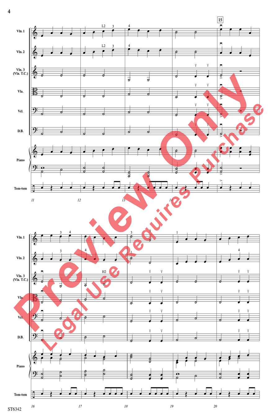 Viking String Orchestra scores gallery preview page 4