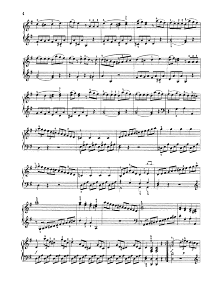 Sonata G major, Op. 49/2 Sonata G major, Op. 49/2 Piano Solo scores gallery preview page 2