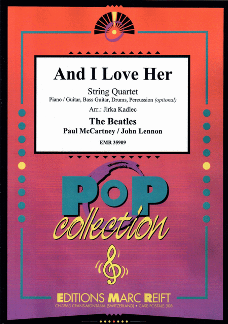 And I Love Her Cello scores gallery preview page 1