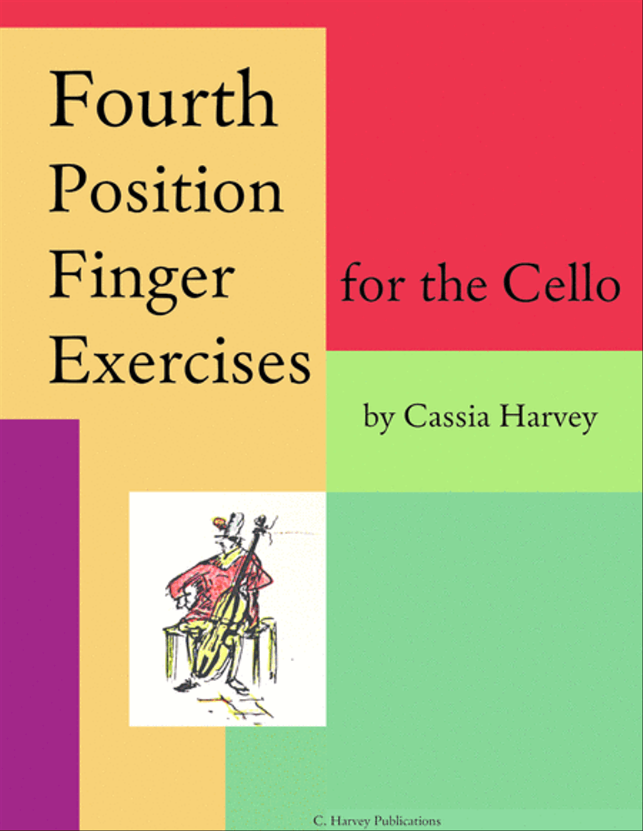 Fourth Position Finger Exercises for the Cello Cello Solo scores gallery preview page 1