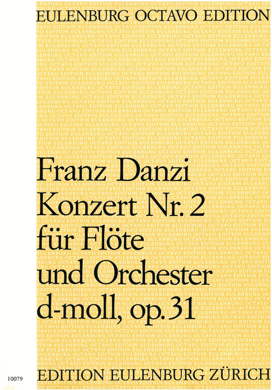 Flute Concerto No. 2 in d minor Op. 31