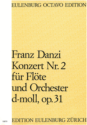 Book cover for Concerto for flute no. 2