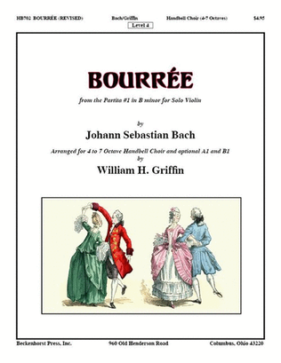 Book cover for Bourree (revised)