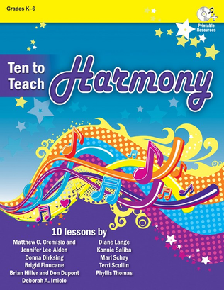 Book cover for Ten to Teach Harmony