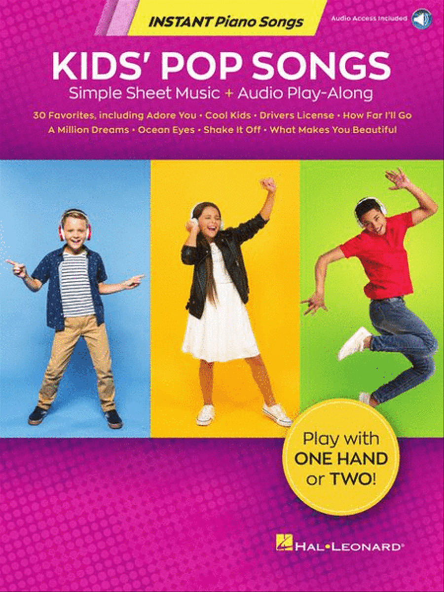 Kids' Pop Songs – Instant Piano Songs Easy Piano scores gallery preview page 2