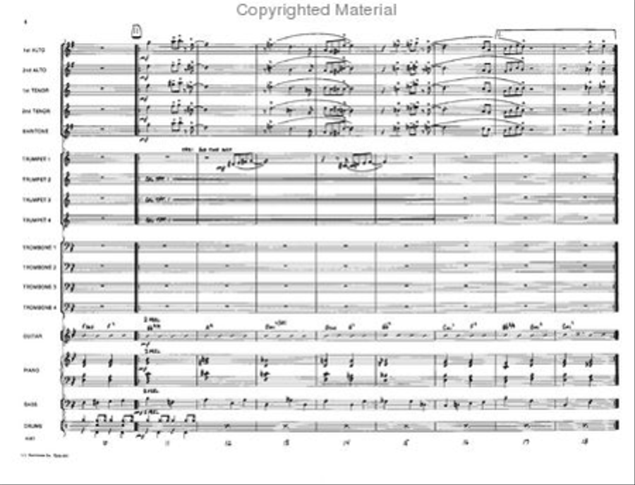Exit 135 North Jazz Ensemble scores gallery preview page 3