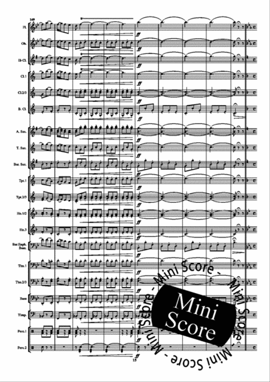 Traviata Per Banda Concert Band scores gallery preview page 19