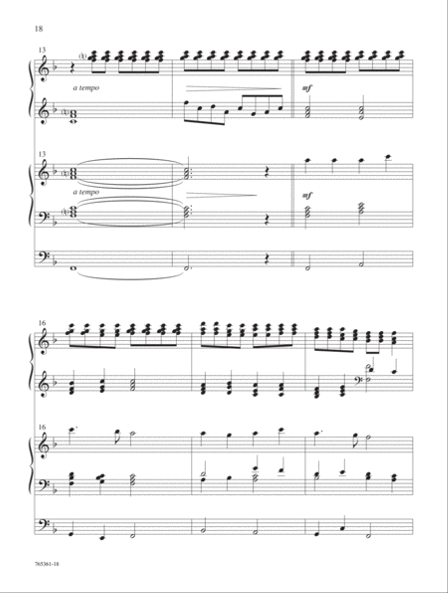 Symphony of Praise Organ scores gallery preview page 8