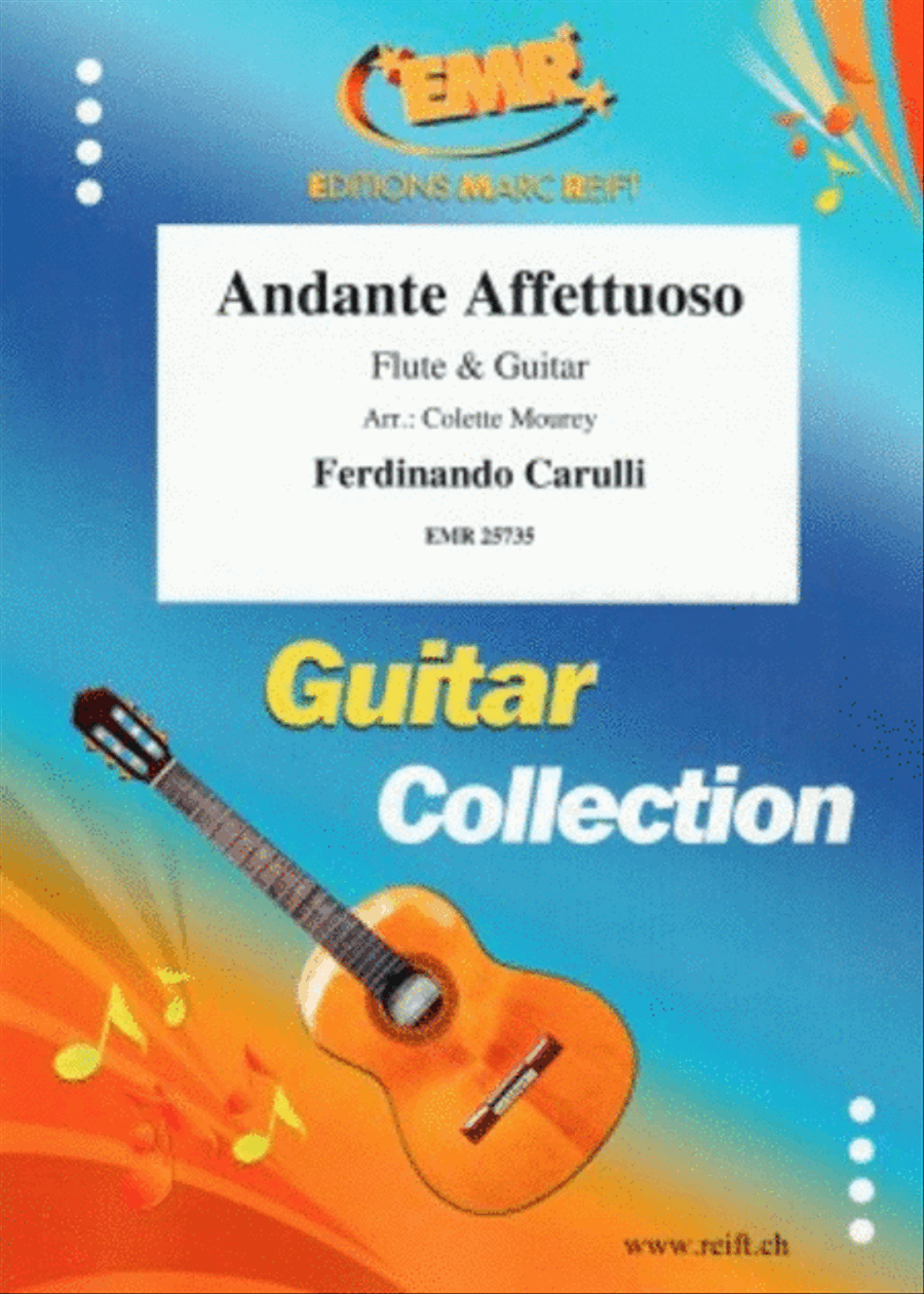 Andante Affettuoso Flute scores gallery preview page 1